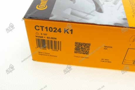 Ремень ГРМ (комплект) Contitech CT1024K1