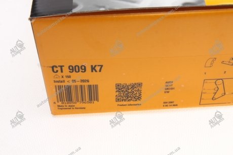 Ремень ГРМ (комплект) Contitech CT909K7