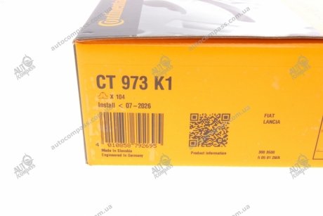 Ремень ГРМ (комплект) Contitech CT973K1