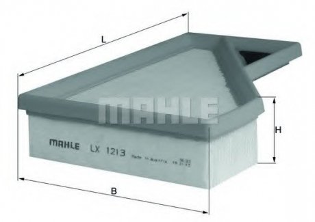 Фильтр воздушный Mini Mahle LX 1213 (фото 1)