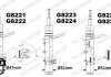 Амортизатор ORIGINAL MONROE G8225 (фото 4)