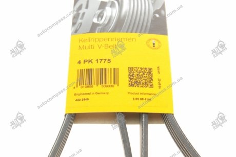Ремінь поліклиновий Contitech 4PK1775