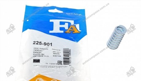 Пружина, глушитель FA1 (Fischer Automotive One) 225-901