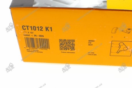 Роликовий модуль натягувача ременя (ролик, ремінь) Contitech CT1012K1