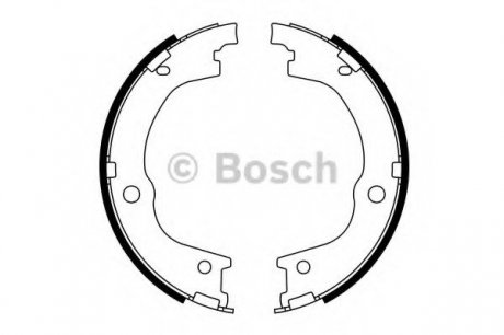 Гальмівні колодки Bosch 0986487780 (фото 1)