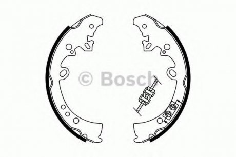 Тормозные колодки Bosch 0986487787 (фото 1)