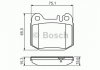 Гальмівні колодки MERCEDES ML W163 "R >>"05 Bosch 0986494410 (фото 7)