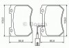 Тормозные колодки Bosch 0986494402 (фото 8)