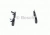 Колодки гальмівні дискові (комплект 4 шт) Bosch 0986424578 (фото 2)