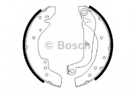 Тормозные колодки Bosch 0986487547 (фото 1)