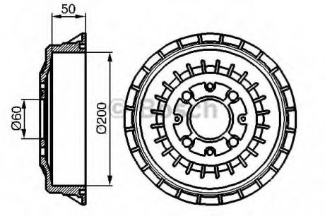 Тормозной барабан Bosch 0986477146 (фото 1)