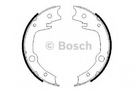 Тормозные колодки Bosch 0986487679 (фото 1)