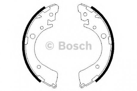 Тормозные колодки Bosch 0986487323 (фото 1)