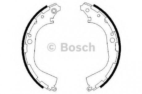 Тормозные колодки Bosch 0986487464 (фото 1)