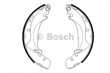 Тормозные колодки Bosch 0986487642 (фото 1)
