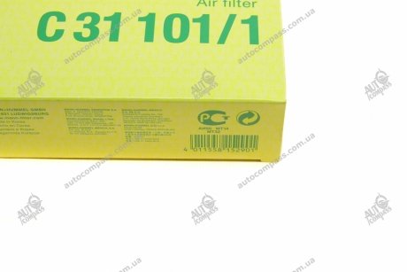Фільтр повітряний MANN C 31 101/1