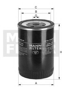 Фильтр топливный MANN WK 980/1 (фото 1)