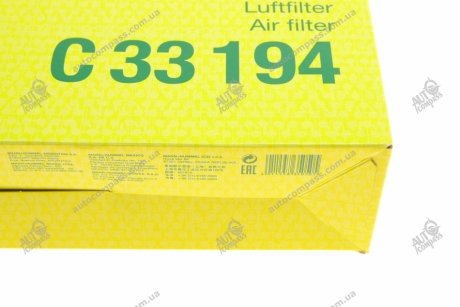 Фильтр воздушный MANN C 33 194