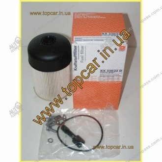 Фільтр паливний Renault Trafic 1.6dCi 14-/Master 2 Mahle KX 338/22D