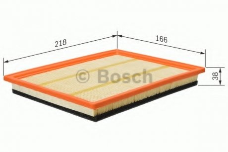 Фильтр воздушный Bosch F026400177 (фото 1)