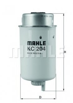 Фільтр паливний Transit V-184 2.0/2.4DI 11.04>06 Mahle KC 204 (фото 1)