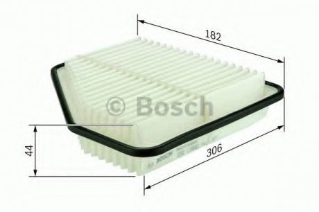 ПОВІТРЯНИЙ ФІЛЬТР ВСТАВКА Bosch F026400160 (фото 1)