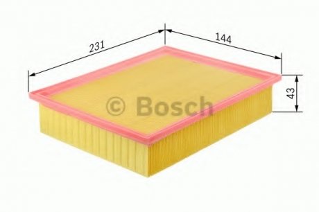 Фильтр воздушный Bosch F026400037 (фото 1)