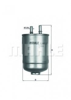 Фильтр топливный Mahle KL 485/15D (фото 1)