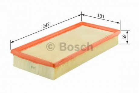 Фильтр воздушный Bosch 1457432183 (фото 1)