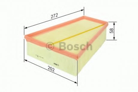 Фільтр повітряний Bosch 1457433061 (фото 1)