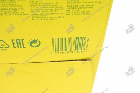 Фильтр воздушный БМВ 1 (е87), 3 (е90) MANN C 1361