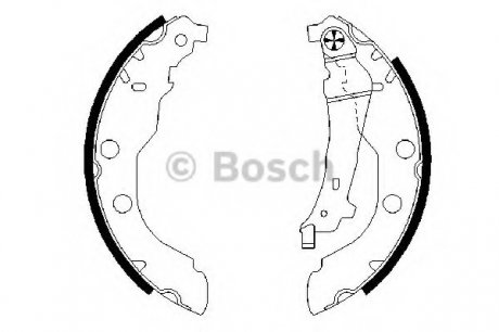 Тормозые колодки Bosch 0986487549 (фото 1)