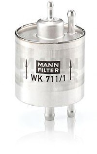 Фільтр паливний (вир-во) MANN WK 711/1 (фото 1)