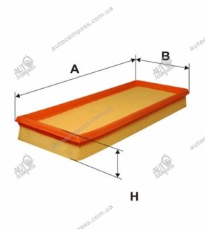 Фильтр воздушный WIX FILTERS WA6671 (фото 1)