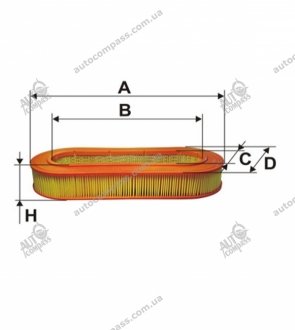 Фильтр воздушный WIX FILTERS WA6009 (фото 1)