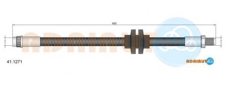 Тормозной шланг ADRIAUTO 41.1271 (фото 1)
