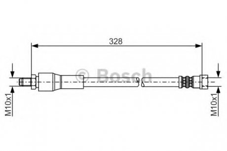 Тормозной шланг Bosch 1987481001 (фото 1)