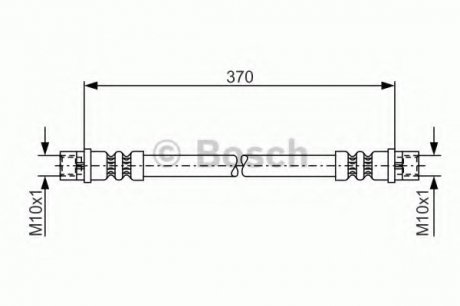 Тормозной шланг Bosch 1987481003 (фото 1)