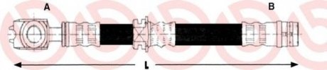 Гальмівний шланг BREMBO T85109 (фото 1)