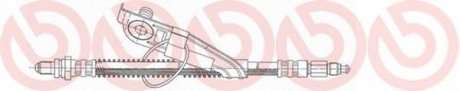 Гальмівний шланг BREMBO T24095 (фото 1)