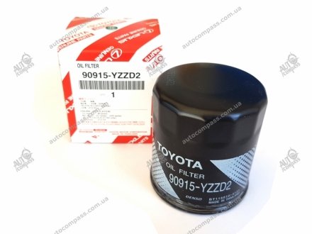 Фільтр масла TOYOTA-LEXUS 90915-YZZD2 (фото 1)