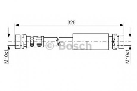 Тормозной шланг Bosch 1987476994 (фото 1)