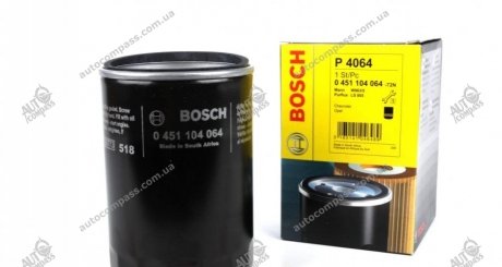 МАСТИЛЬНИЙ ФІЛЬТР Bosch 0451104064 (фото 1)