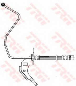 Тормозной шланг TRW PHD564 (фото 1)