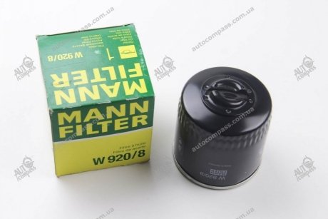 Масляний фільтр MANN W 920/8 (фото 1)