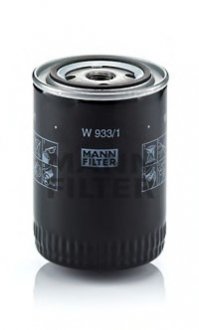 Фільтр масляний двигуна (вир-во) MANN W 933/1 (фото 1)