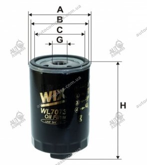 Фильтр масляный WIX FILTERS WL7073 (фото 1)