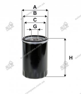 Фільтр масляний WIX FILTERS WL7102 (фото 1)