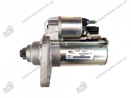 Стартер A3, TT, Altea, Ibiza, Leon, Toledo, Octavia, Superb, T4, Golf, Polo, Touran Valeo 438171