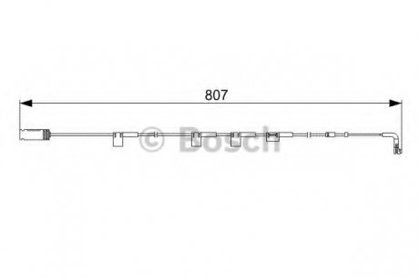 Датчик износа Bosch 1987473058 (фото 1)